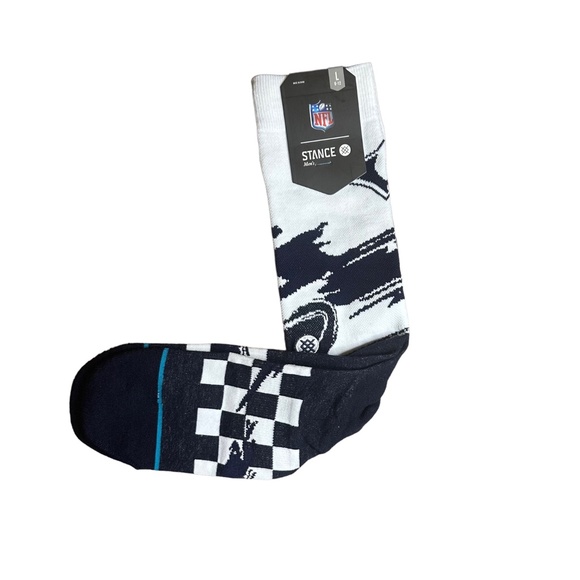 Stance NFL Crew Casual Socks - Los Angeles Rams Wave Racer Large - Picture 1 of 2
